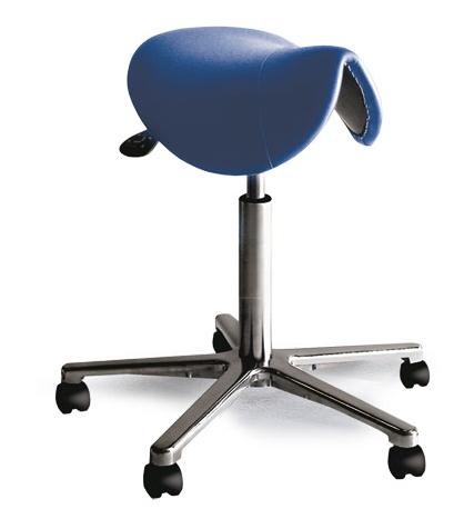 Saddle stool for ESD environments