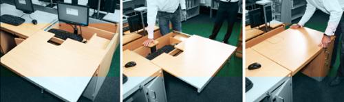 Indesk90 Series Desks for ICT suits