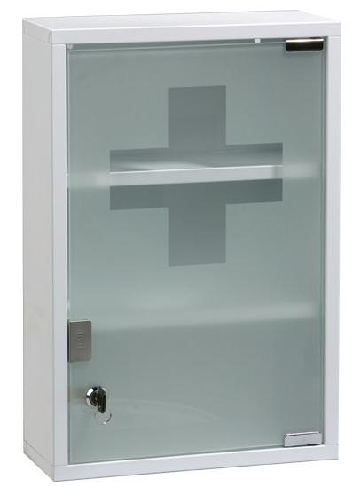 Transparent Door Medical Cabinet