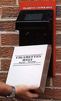 Universal cigarette bin