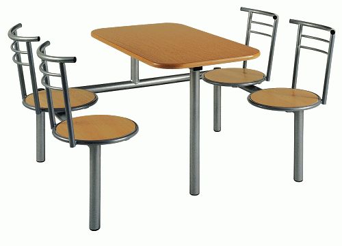 Fast Food Range - Ossa (with wooden seat)