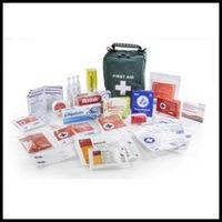 First aid kits for personal and company use. Cupboards and storage cabinets for the safe storage of medical supplies and equipment.