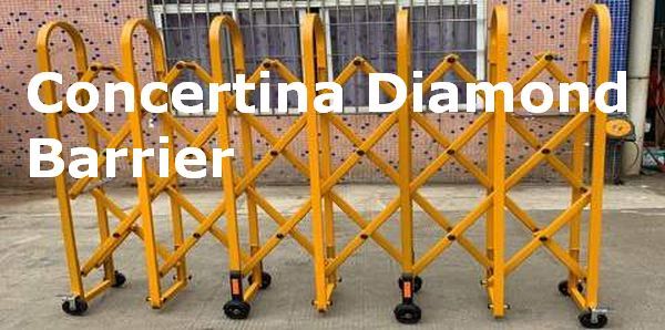 concertina diamond pattern barriers