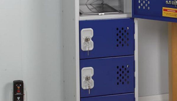 mobile phone charging lockers