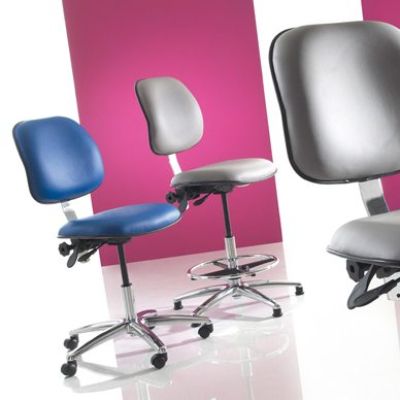 ESD Operator Chairs in Vinyl