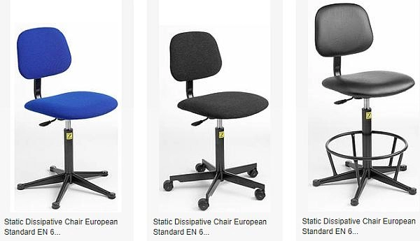 static dissipative industrial chairs