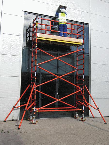 GRP Fibre glass scaffold towers
